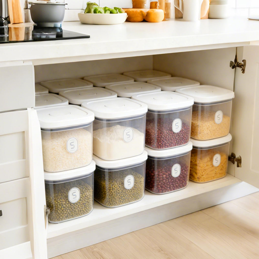 Airtight Rice Container with Measuring Cup